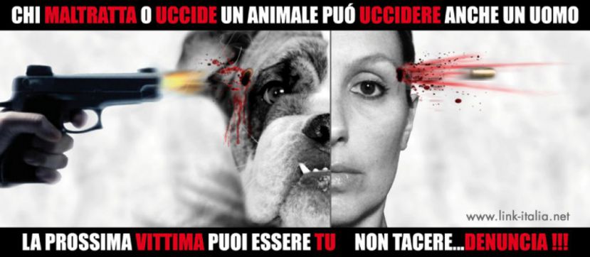 Evento Link-Italia a Foggia. Connessione tra violenze sugli Animali e violenze sugli Umani.